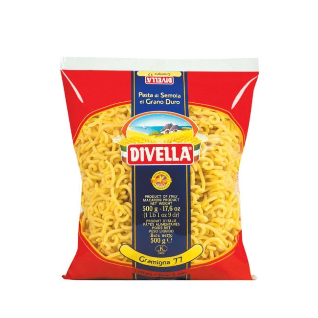 Gramigna n. 77 Divella 500 gr