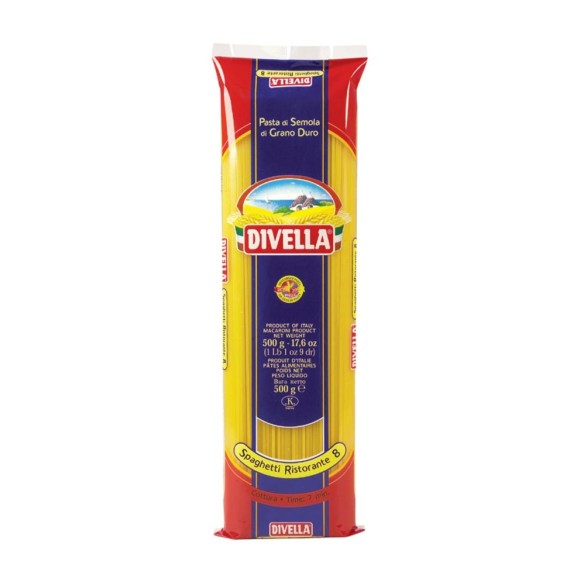 Spaghetti n. 8 Divella 500 gr