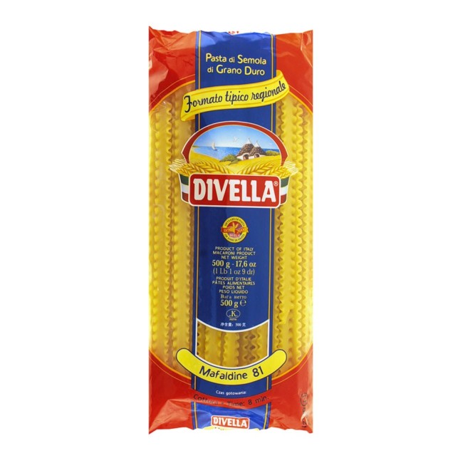 Mafaldine n. 81 Divella 500 gr