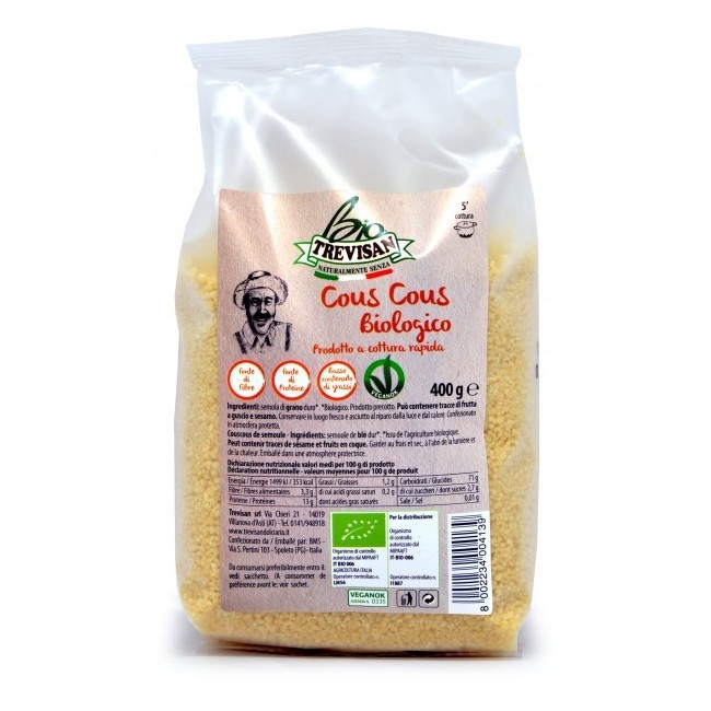 Cous Cous Biologico Trevisan 400 gr