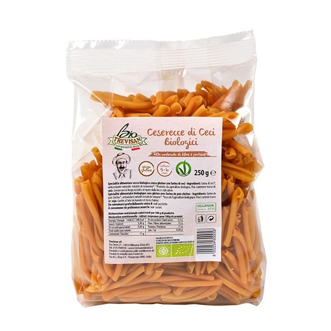 Casarecce di Ceci Bio Trevisan 250 gr