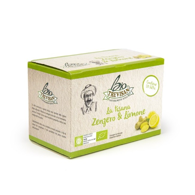 Tisana Bio Zenzero e Limone Trevisan 20 filtri