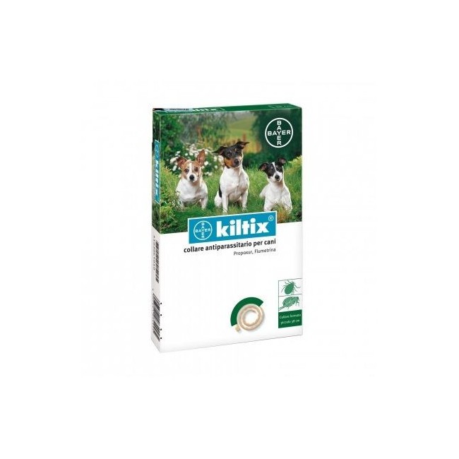 Collare Antiparassitario per Cane di Taglia Piccola 33cm Kiltix