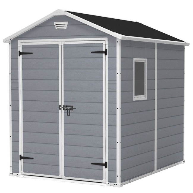 Casetta da Giardino Manor 6x8 Grey