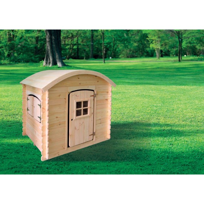 Casetta Luna Per Bambini in Legno