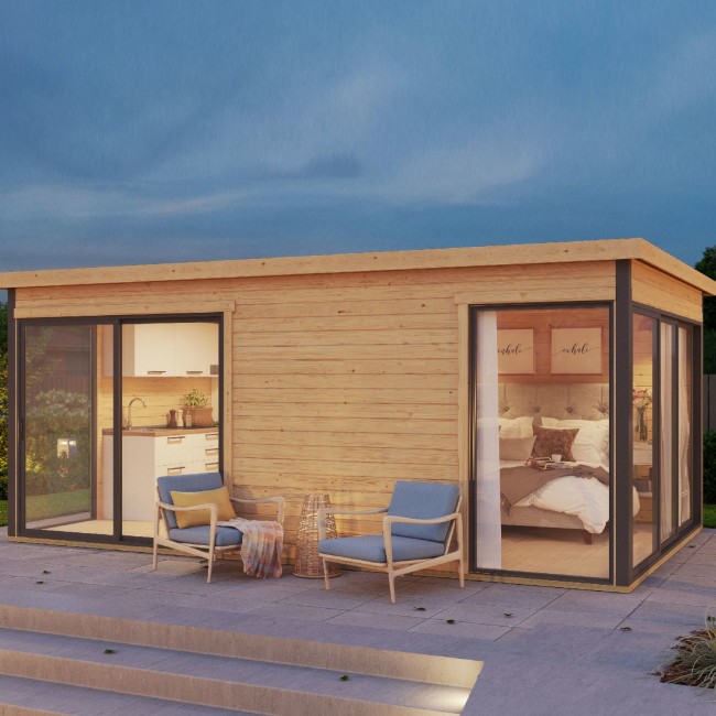 Casetta da Giardino In Legno Domeo 3 Losa