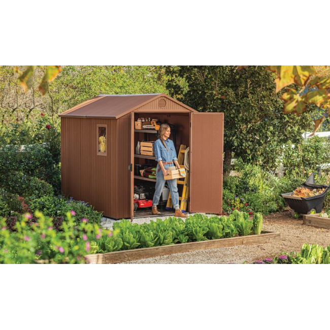 Casetta da Giardino Darwin 6x8 Marrone Keter