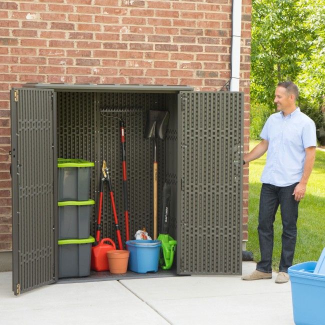 Armadio Milano In Resina Da Giardino Losa