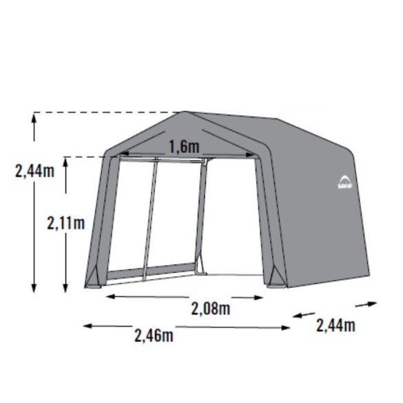 Capanno da Giardino 2424 Losa