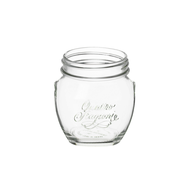 Barattolo Anfora 300 gr 4Stagioni Bormioli confezione da 6 Pezzi