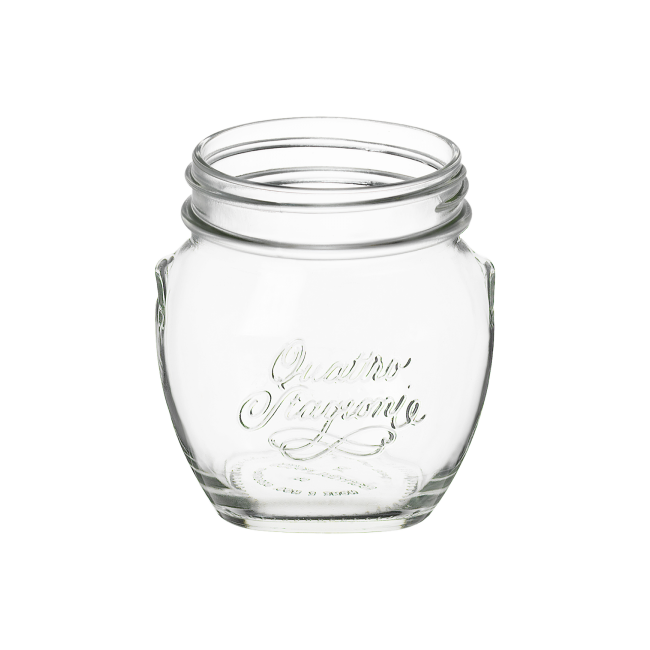 Barattolo Anfora 500 gr 4Stagioni Bormioli confezione da 6 Pezzi