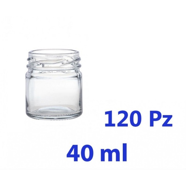 Vasetto in Vetro CEE Standard 41 gr Confezione da 120 pz
