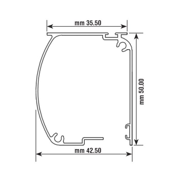 Zanzariera A Rullo Per Porta 140x250 Colore Avorio Verdelook