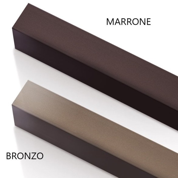 Zanzariera A Rullo Per Finestra 100x160 Colore Bronzo Verdelook