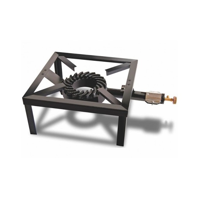 Fornellone a gas 40 X 40 Ghisa 4 piedi