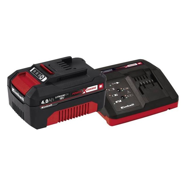 Starter Kit Batteria 4AH + Caricabatteria Einhell Power X-Change