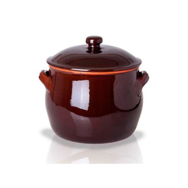 Pentola a 2 Manici con Coperchio Diam. 20 cm