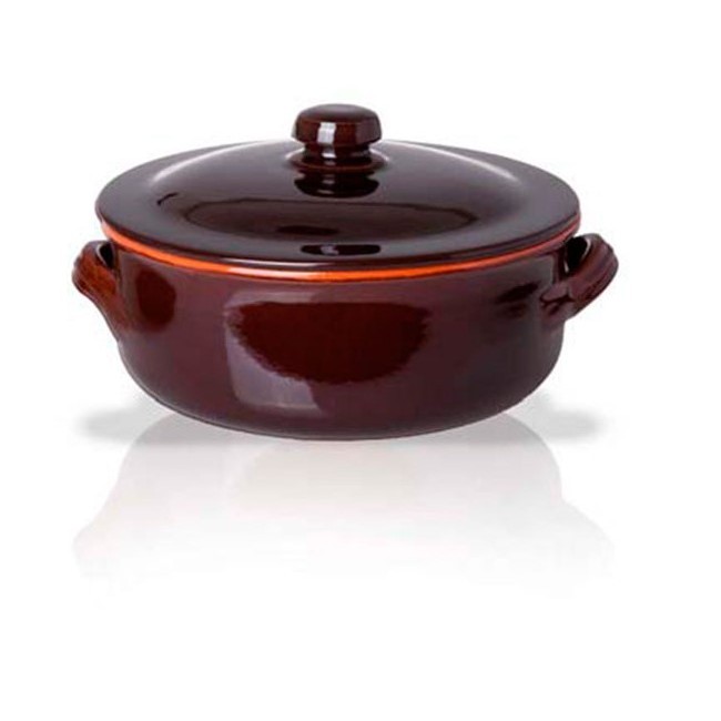 Tegame Alto a 2 Manici con Coperchio Diam. 36 cm