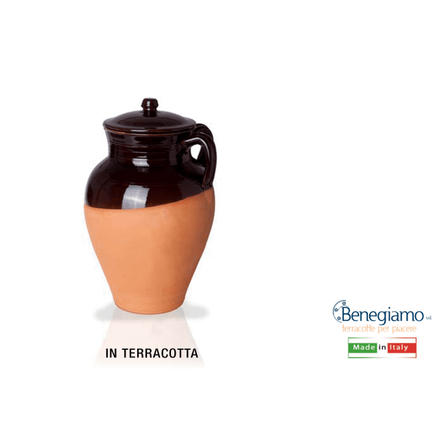 Pignata Fuoco Caldea 37 cm con Coperchio