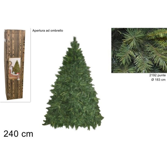 Albero di Natale Pino Himalaya H240 DUESSE CHRISTMAS