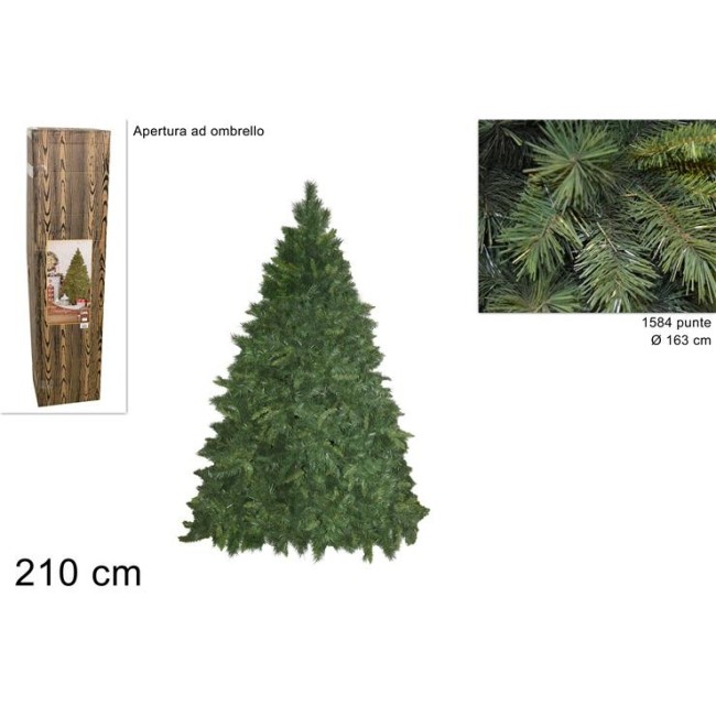 Albero di Natale Pino Himalaya H210 DUESSE CHRISTMAS