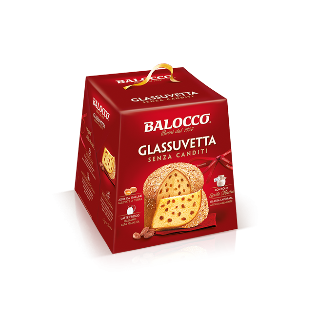 Panettone Glasuvetta senza Canditi 750 gr Balocco