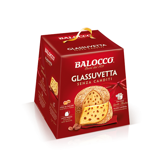 Panettone Glasuvetta senza Canditi 750 gr Balocco