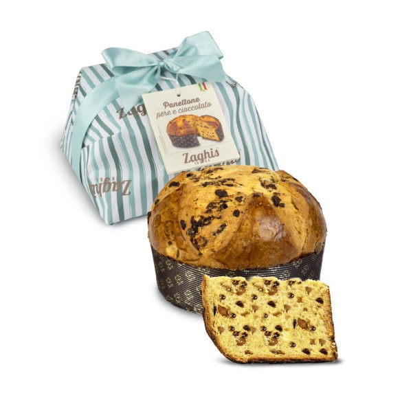 Panettone Con Pere & Cioccolato 750 gr ZAGHIS