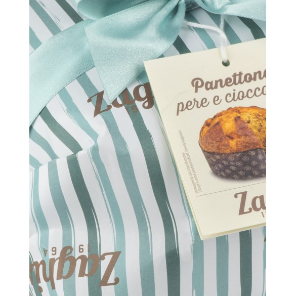 Panettone Con Pere & Cioccolato 750 gr ZAGHIS