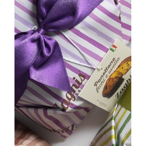 Panettone Farcito Con Fichi & Uvetta 750 gr ZAGHIS