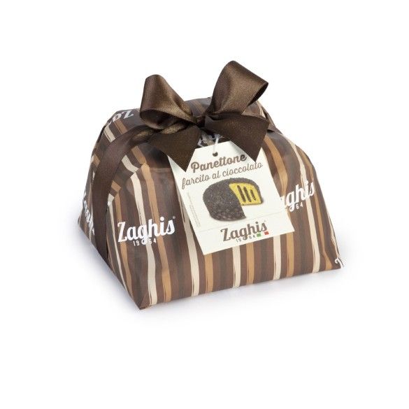 Panettone Farcito Con Cioccolato 800 gr ZAGHIS