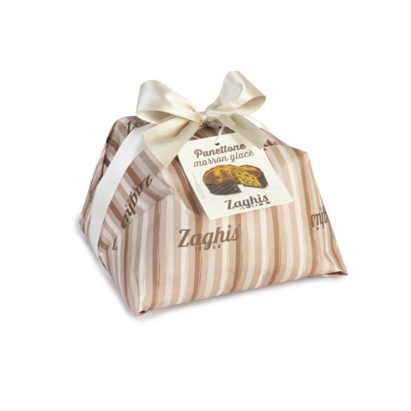 Panettone Farcito Con Marron Glacè 750 gr ZAGHIS