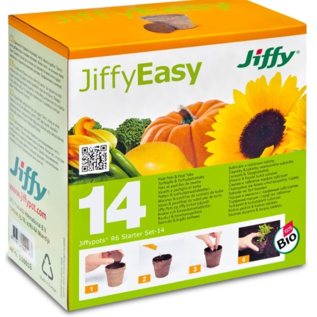 Starter Set 14 Vasetti + 14 pellet di torba