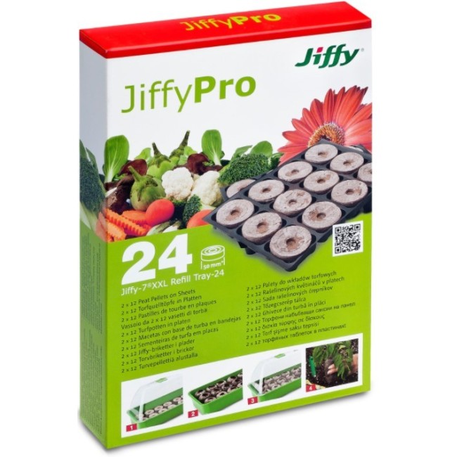 Vassoio da 24 Pastiglie di Torba D5