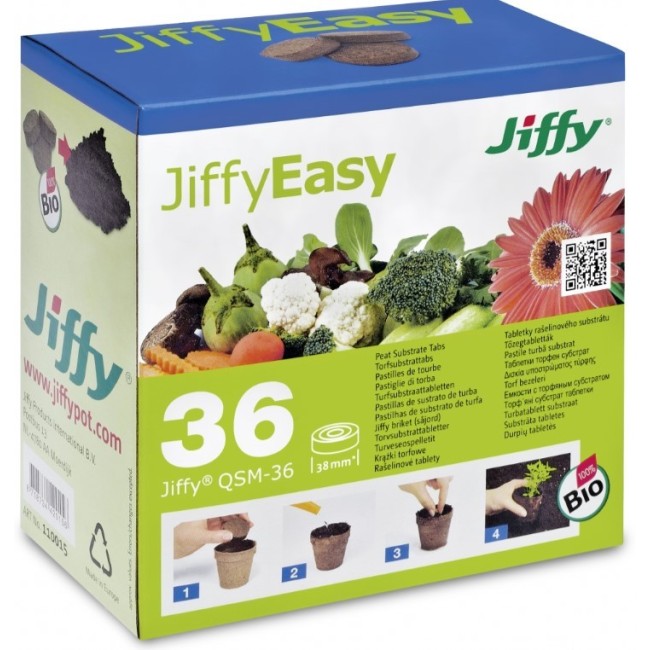 Pastiglie di Torba confezione da 36x38 mm