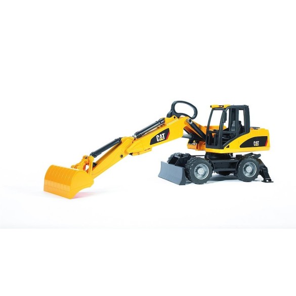 Giocattolo Ruspa Caterpillar con Ruote 02445 BRUDER