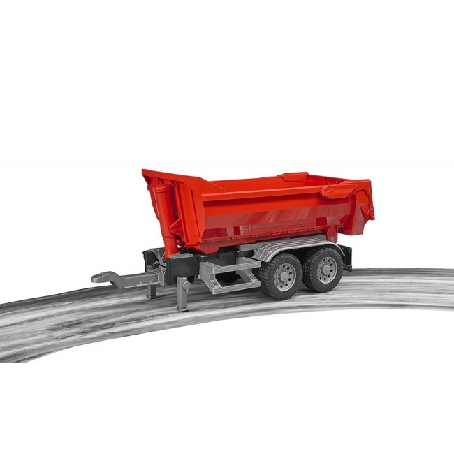 Giocattolo Rimorchio Ribaltabile Rosso Bruder