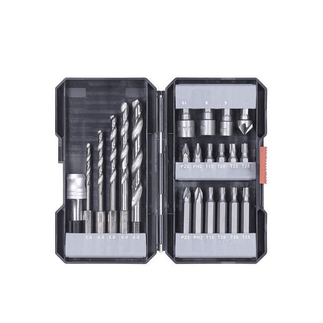 Set punte/inserti 22 Pz taglia M