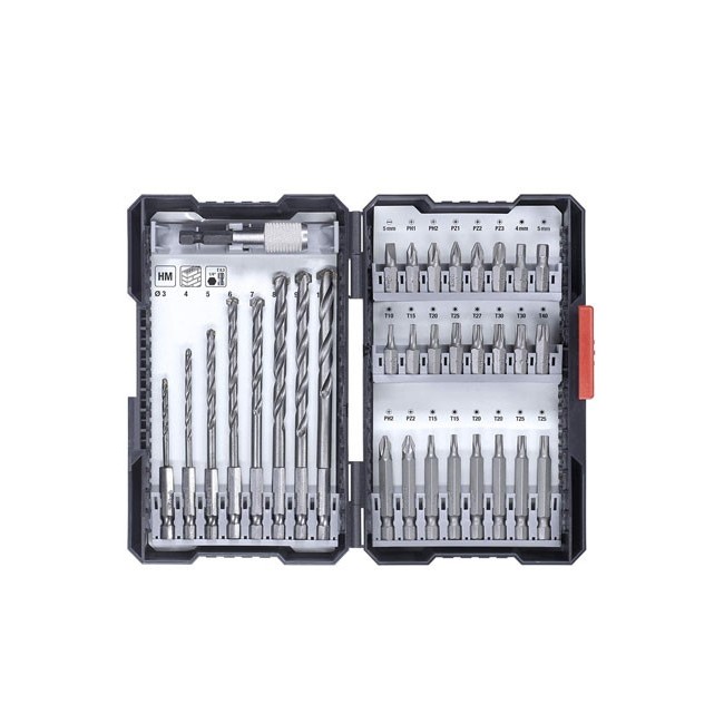 Set punte/inserti 33 Pz taglia L