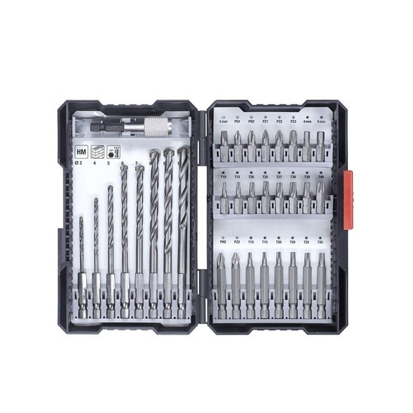 Set punte/inserti 33 Pz taglia L