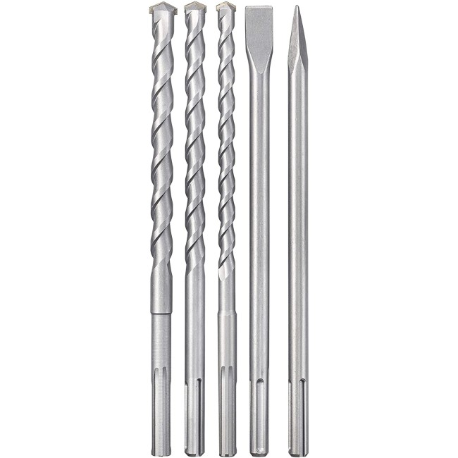 Set 3 Punte + 2 Scalpelli SDS MAX KWB