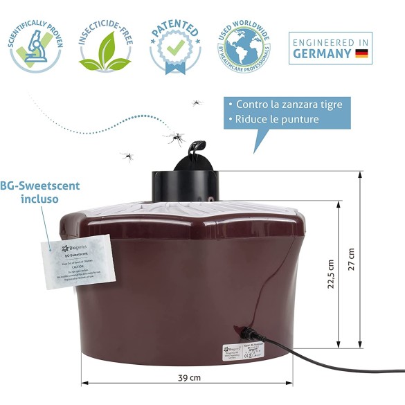 Trappola Ecologica Mosquitaire Biogents BG