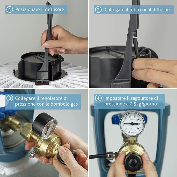 Kit Antizanzare Co2 Booster BIOGENTS