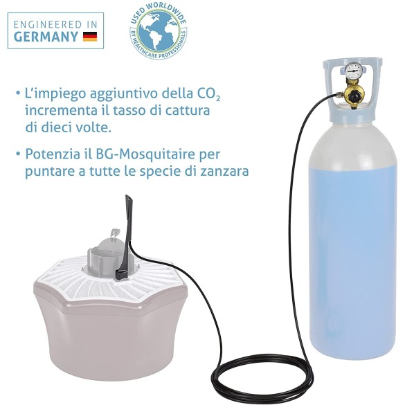 Kit Antizanzare Co2 Booster BIOGENTS