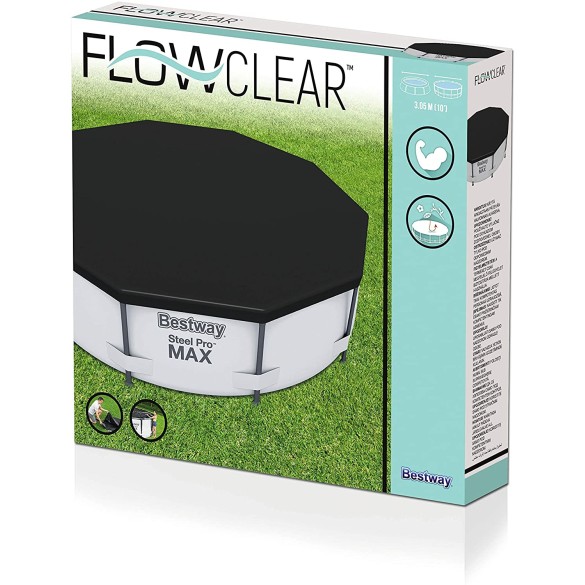 Telo Copripiscina per Piscine Fast Set/Steel Pro 305 cm Bestway