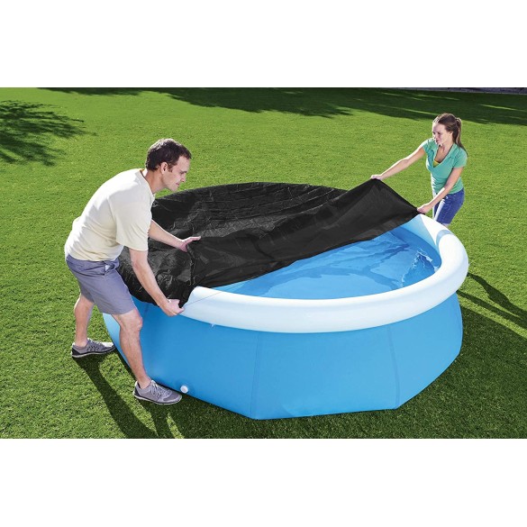 Telo Copripiscina per Piscine Fast Set 244 cm Bestway