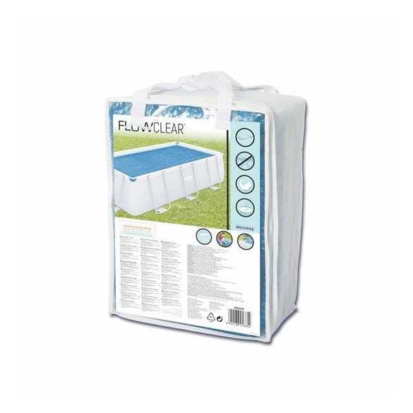 Telo Termico per Piscine Rettangolari 380x180 cm Bestway