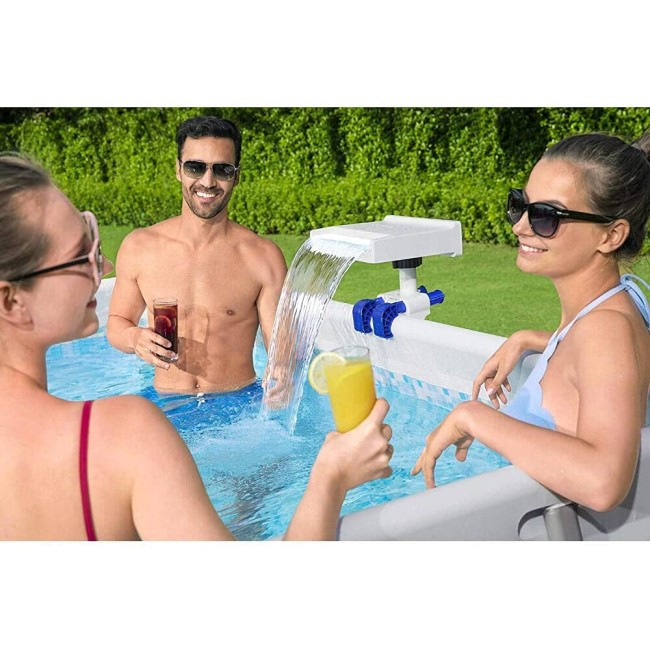 Cascata Led Rilassante per Piscine...