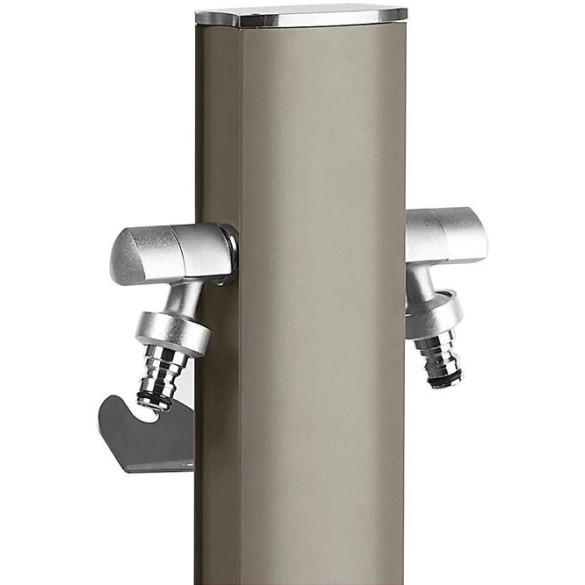 AquaPoint Colonna Idrica Ovale Grigio COLORTAP