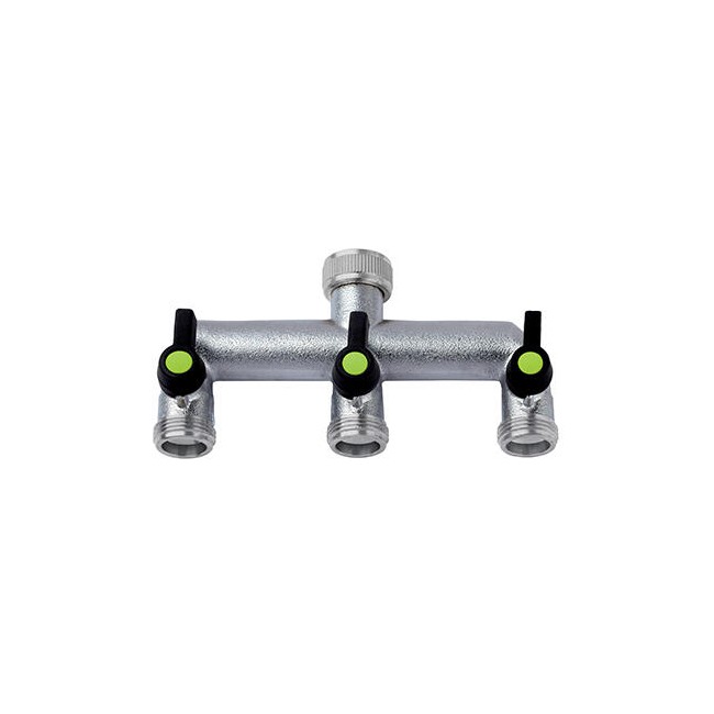 Rubinetto a 3 Vie Indipendenti 3/4f +...